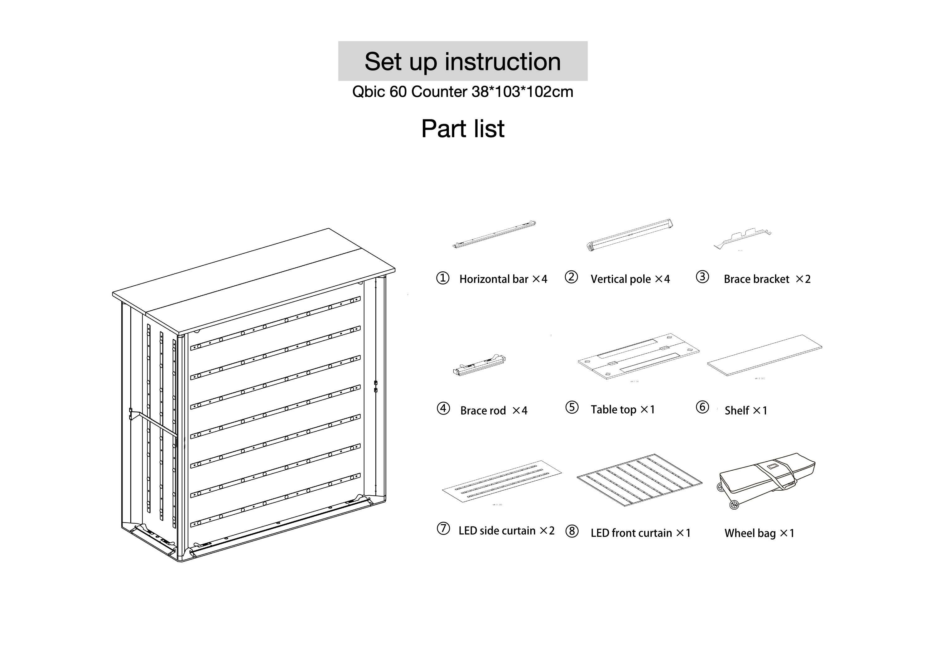 Qseg 60 backlit Setup-configurations 10x20-001.023